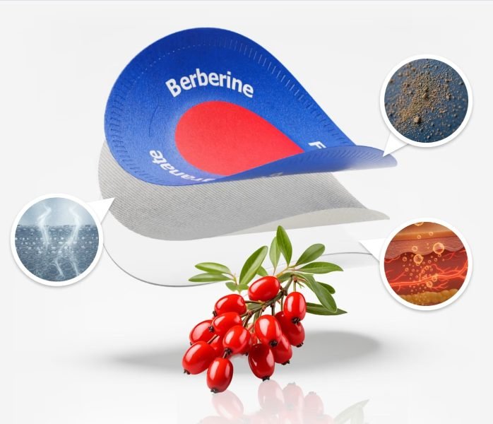 Purisaki Berberine Patches ingredients label